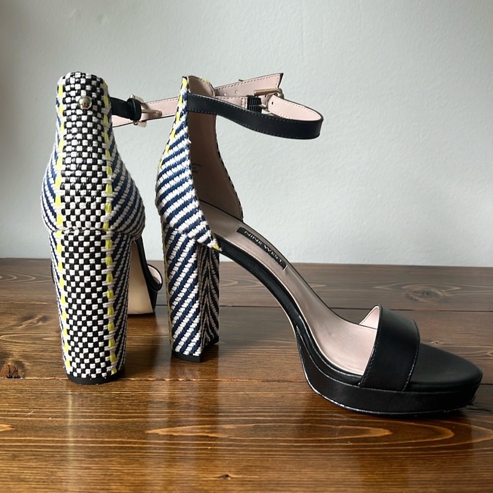 Nine West Block Heels, size 7